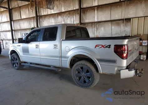 2013 Ford F150 Supercrew из США, поврежденный, VIN 1FTFW1ET9DFC73829